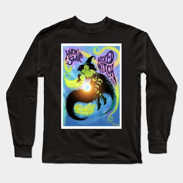 Morning Star Long Sleeve T-Shirt by FatRobotDraws